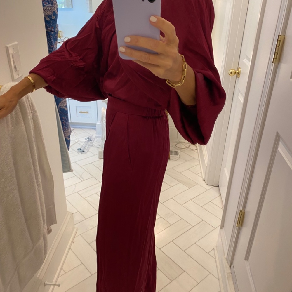 Beatrice pants and blouse set